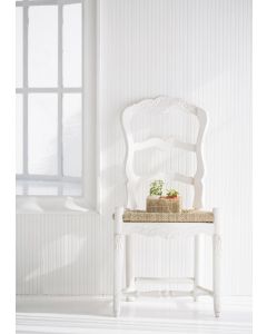 Oak Frame Accent Chair